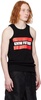 Black 'Know Future' Tank Top