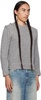 Gray Flat Sleeve Sweater