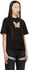 SSENSE Exclusive Black Crystal Butterfly T-Shirt