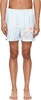 White Maison Memphis Swim Shorts