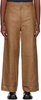 Brown Nord Leather Pants