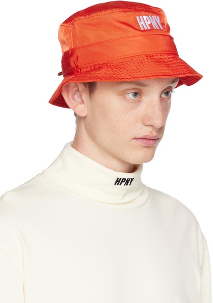 Orange 'HPNY' Bucket Hat