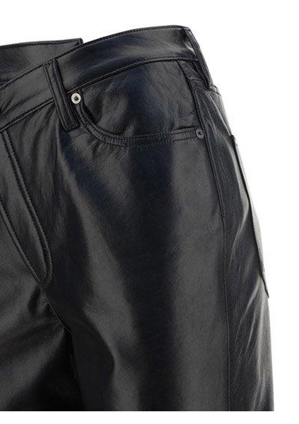 AGOLDE Mid-Rise Straight-Leg Trousers