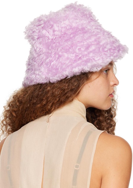 Purple Guilia Bucket Hat