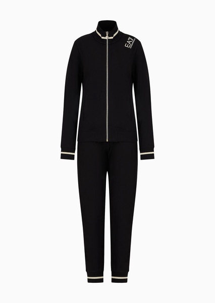 Core Lady stretch-cotton tracksuit