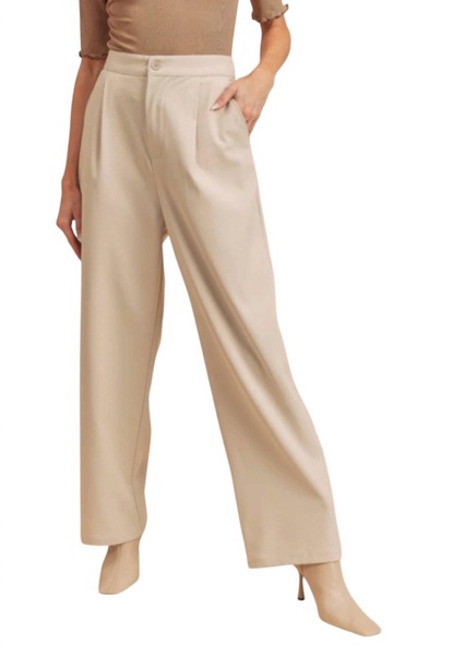 molly pants in beige