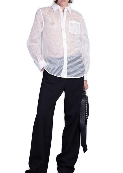 Helmut Lang Curved Bubblewrap Shirt