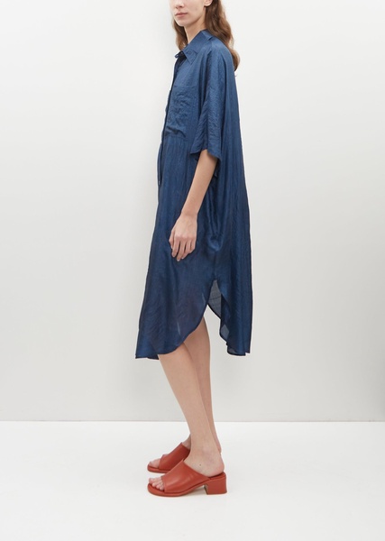 Amada Silk Tussar Shirt Dress