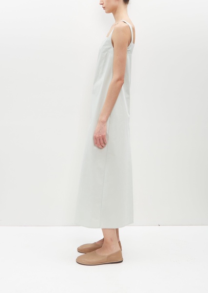 Makeen Poplin Dress — Powder Green