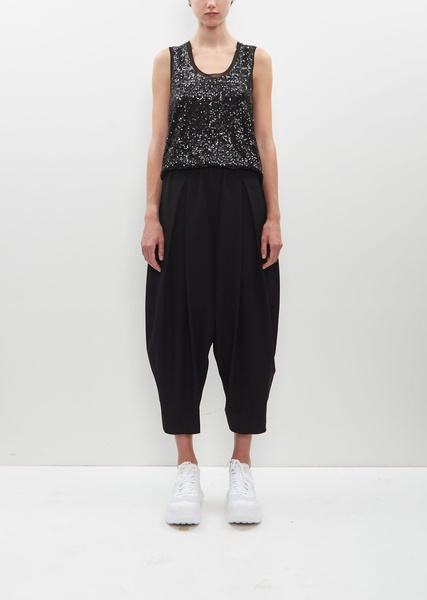 Pleated Drawstring Pant