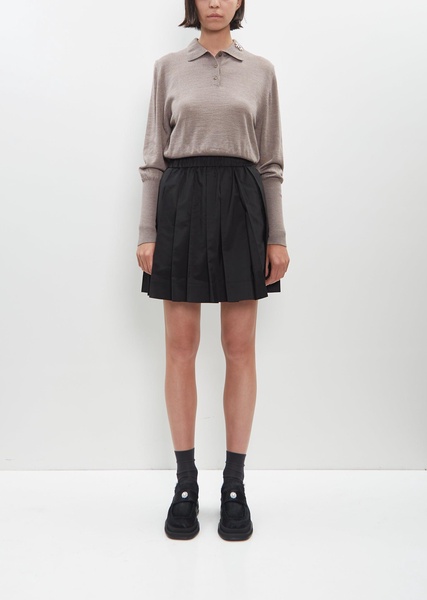 Mini Pleated Elasticated Waist Kilt Skirt