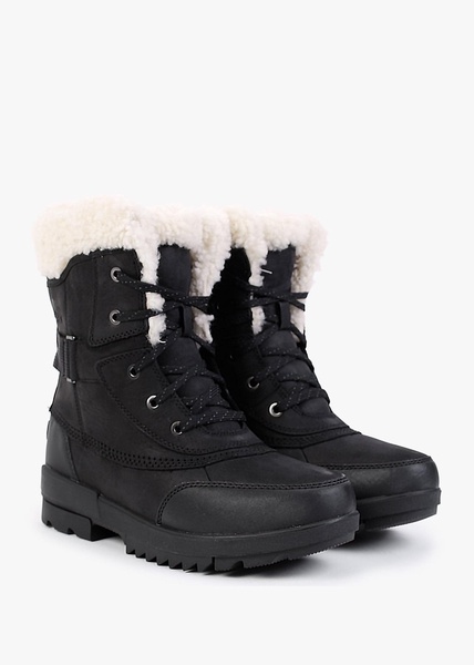 Torino II Black Sea Salt Leather Parc Boots