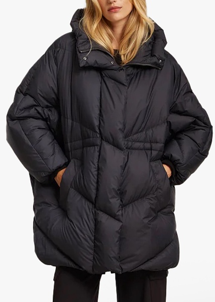 Lorelei Black Statement Puffa Coat