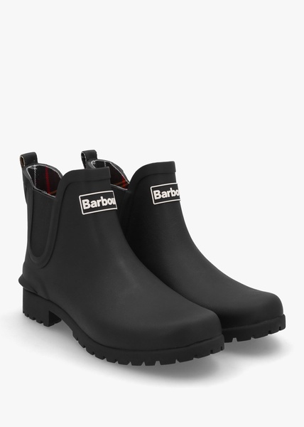 Wilton Black Rubber Welly Boots