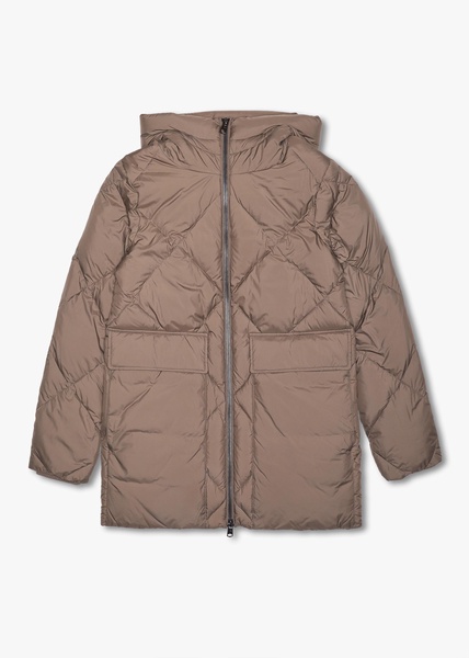 Luke Fungi Diamond Quilt Puffa Coat