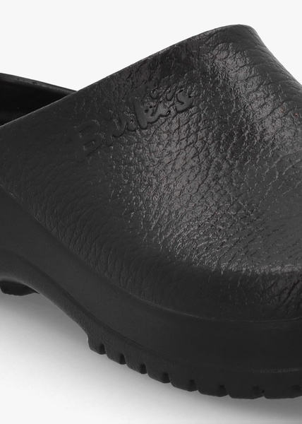 Men’s Super-Birki Polyurethane Black Clogs