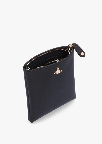 New Square Black Cross-Body Bag