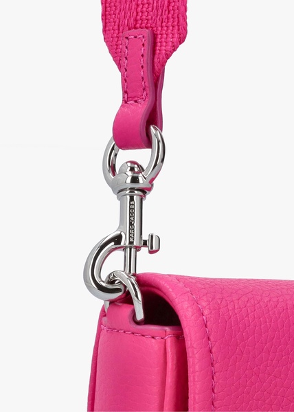 The Leather Mini Hot Pink Cross-Body Bag