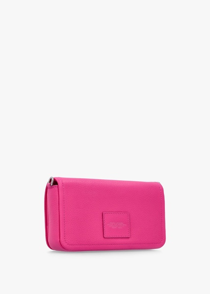 The Leather Mini Hot Pink Cross-Body Bag