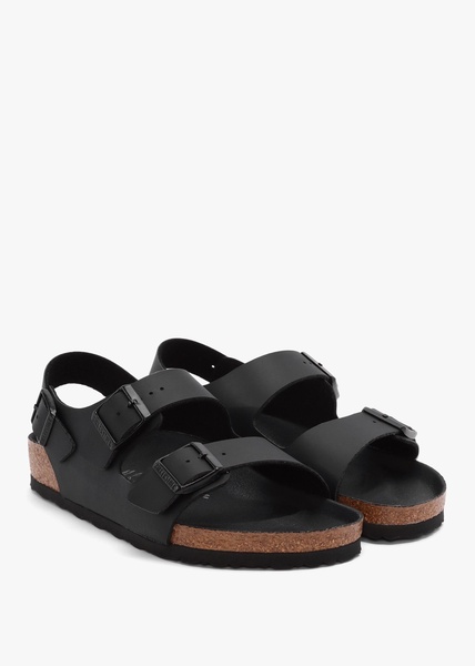 Men's Milano Triples Black Berko-Flor Sandals