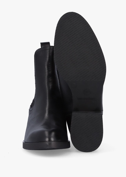 Yani Black Leather Chelsea Boots