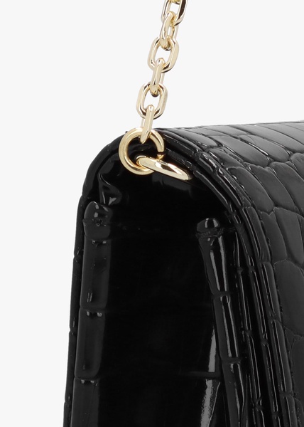 Classic Croc Nero Cross-Body Bag