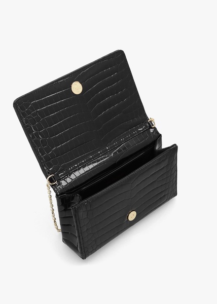 Classic Croc Nero Cross-Body Bag