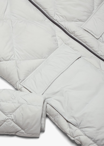 Luke Moonstone Diamond Quilt Puffa Coat