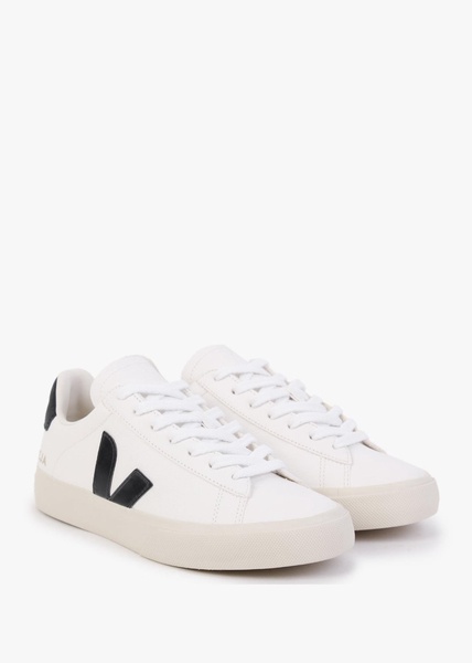 Campo Chromefree Leather Extra White Black Trainers