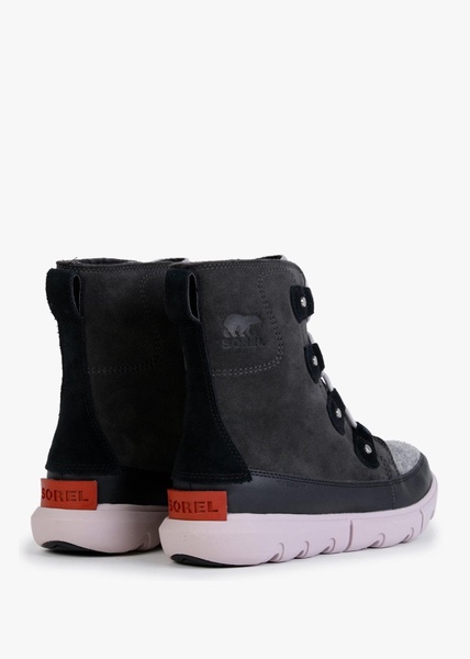 Explorer II Joan Felt Jet Vapor Suede Ankle Boots