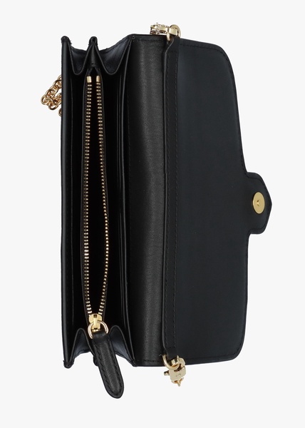 Adair 20 Black Leather Cross-Body Bag