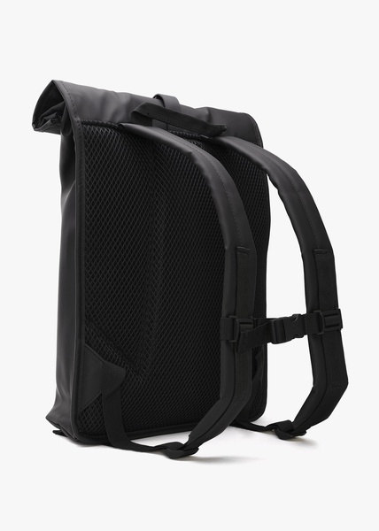 Rolltop W3 Black Backpack