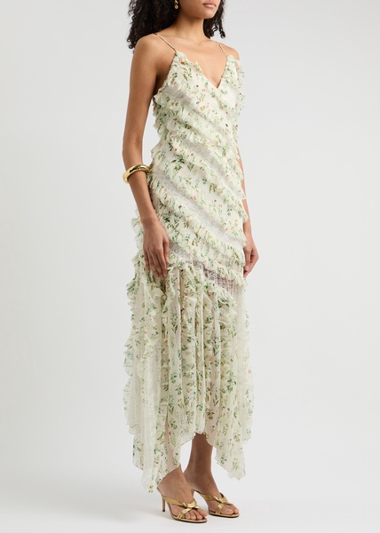 Sondra floral-print chiffon maxi dress