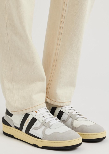 Mesh, Suede And Nappa Leather Sneaker