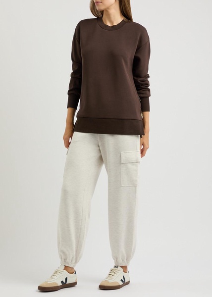 Gabriella stretch-jersey sweatshirt