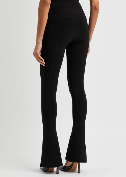 Spat stretch-jersey flared leggings