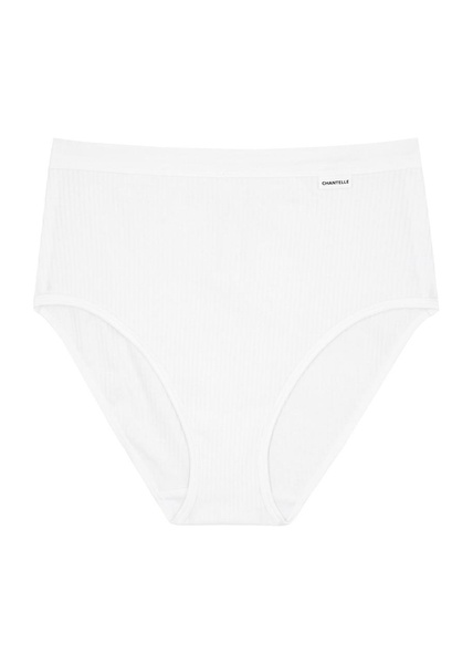 Comfort high-waist stretch-cotton briefs