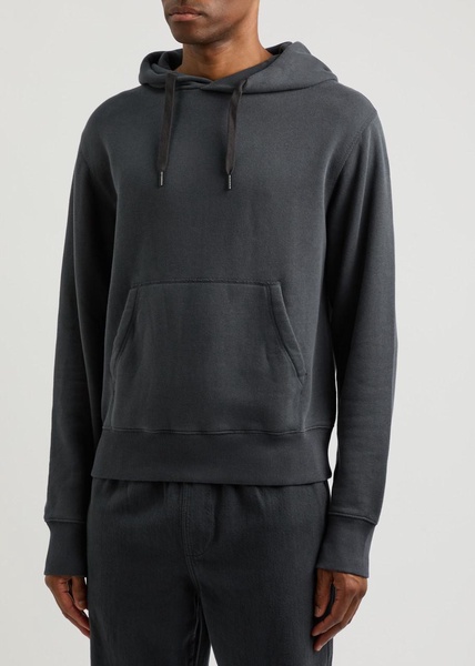 Damon hooded cotton-blend sweatshirt 