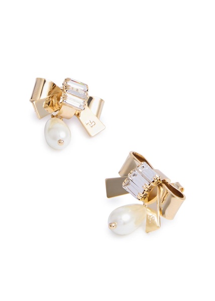 Colibri bow-embellished stud earrings 