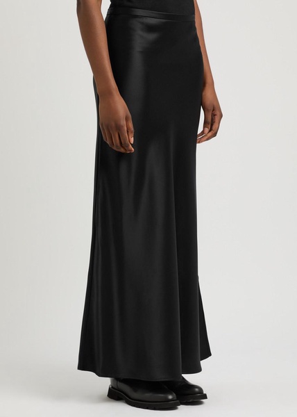 Eni satin maxi skirt