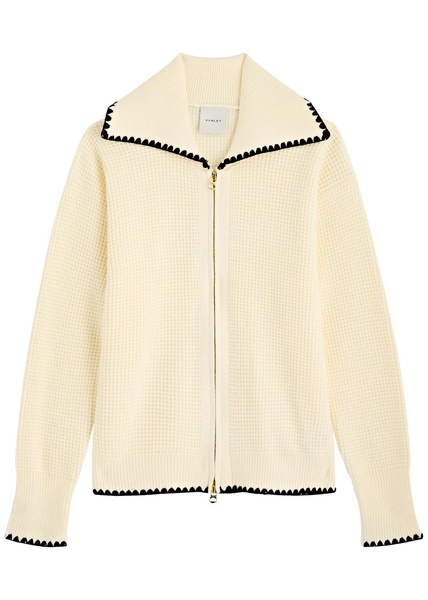 Sibley waffle-knit jacket