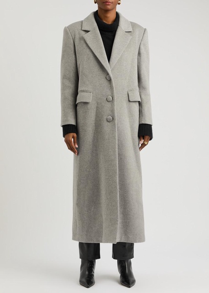 Wool-blend coat