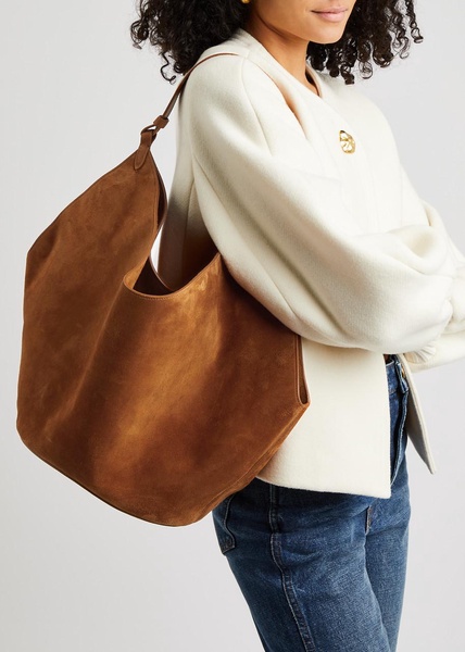 Lotus medium suede tote