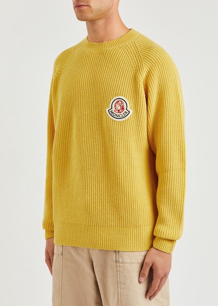 X Billionaire Boys Club ribbed wool-blend jumper 