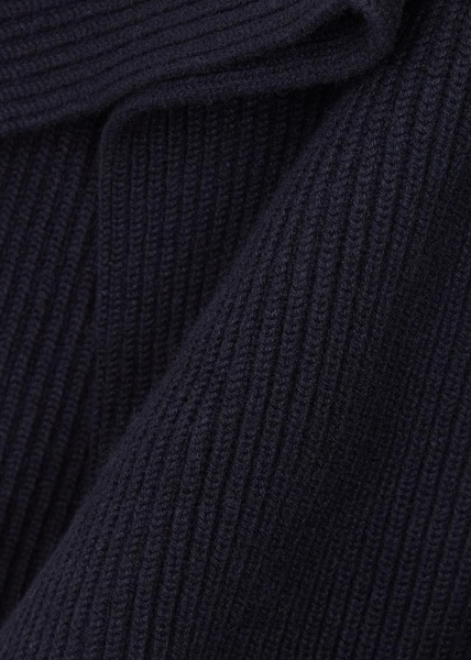 Eppie ribbed cashmere collar 