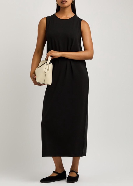 Stretch-jersey midi dress