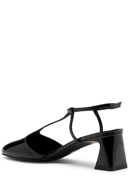 Jayne 65 patent leather slingback pumps 