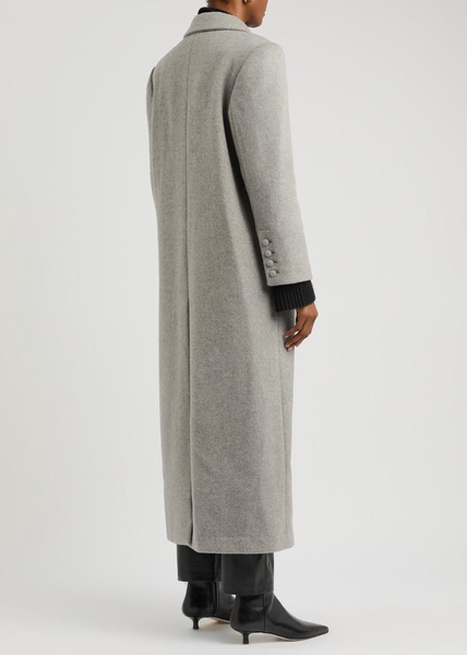 Wool-blend coat