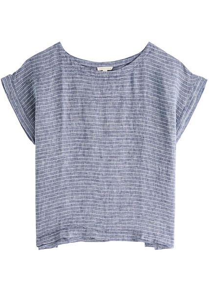 Striped linen T-shirt