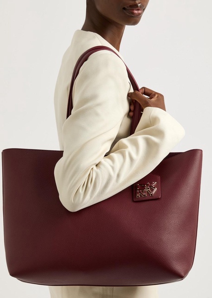 Park grained leather tote 